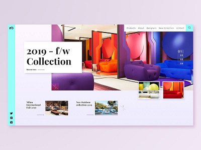 furniture design dribbble furniture website prototype ui design xd