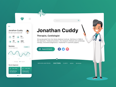 iDoctor - concept doc doctor med medical app ui ux