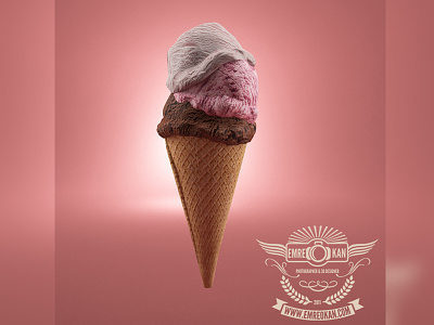 Ice Cream 3d 3dmax draw food ice icecream render