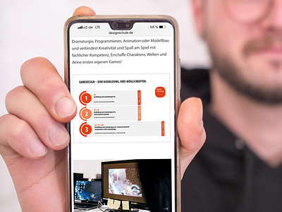 Designschule Mobile Version