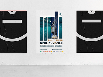 Opus Aquanett Poster branding branding design design editorial design editorial layout icon logo minimal mockup poster praedikat print typography