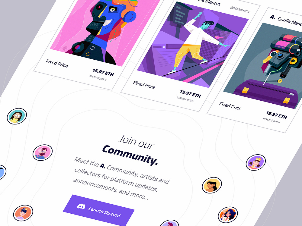 Nft Landingpage Light Version🔥🤘 By Mohammad Reza Farahzad For Oniex™ On Dribbble 7819