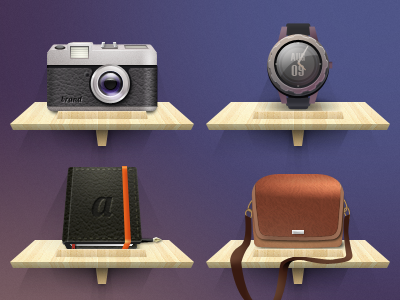 icons - gadgets for a blogger