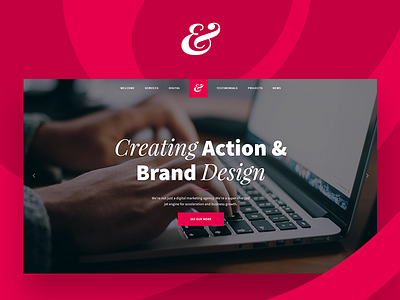 Krita - Creative Agency agency creative muse template ui web web design website