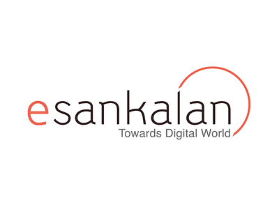 E-Sankalan branding design illustration logo logo design logo design concept logotype typography vector web