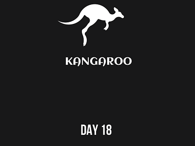 Kangaroo Logo logo design designs logos vector
