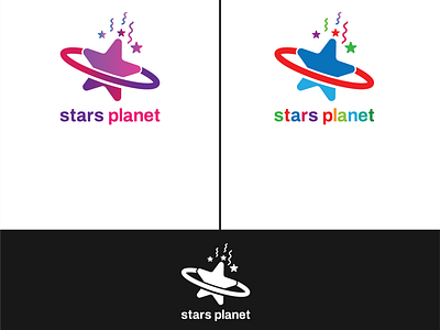 Stars Planet art design graphics design illustration logo logo design logos minimal logo ui vector vector art