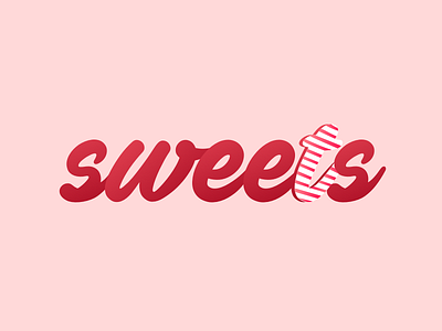 Sweets branding color design graphic logo logo challenge logo design original thirty logos typography