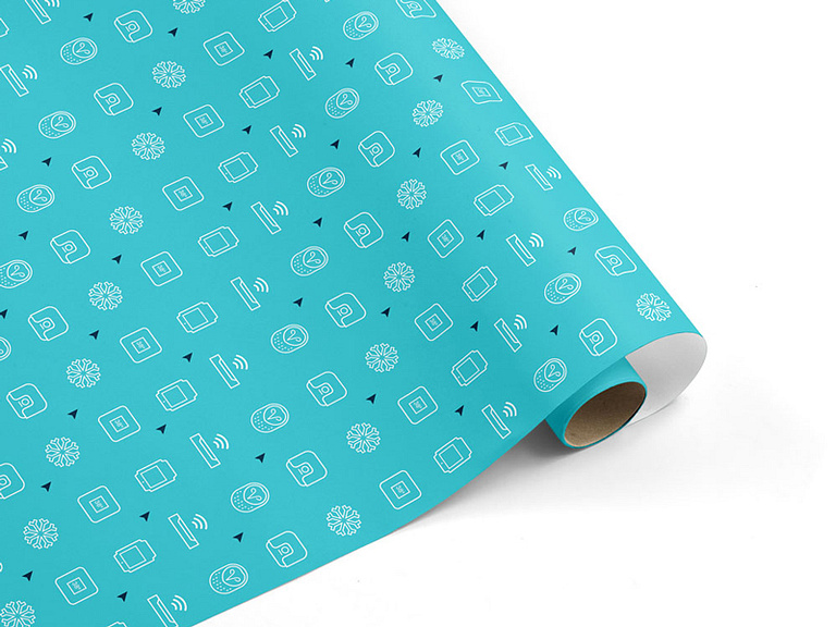 Samsara Holiday Wrapping Paper by Jaclyn Karpiak for Samsara on Dribbble