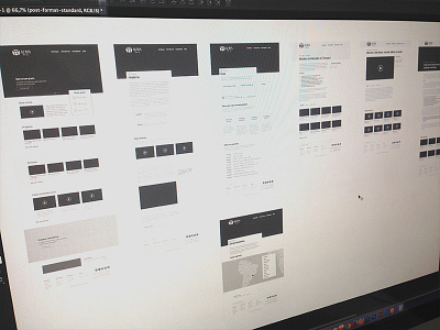 UX wireframes