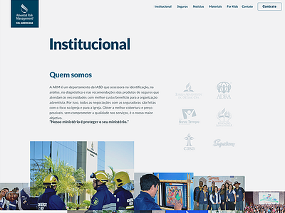 Website Institutional ui webdesign