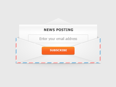 Subscribe to email newsletter email