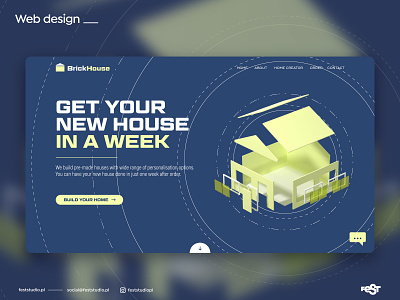 Web design – hero section blender blender3d design illustration layout ui ux web web design webdesig website