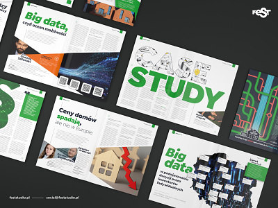 Magazine layout design – Lighthouse by Otodom design desktop publishing layout magazine