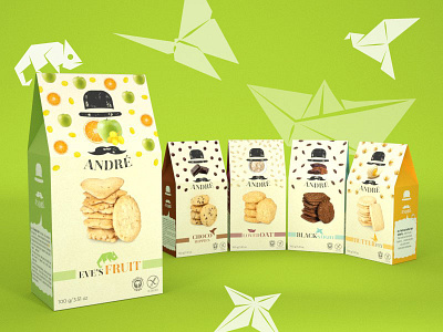 Andre packaging and logo design