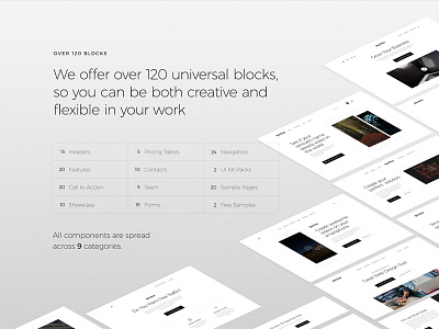 First Order Presentation blocks figma interface landing landing page landings photoshop site sketch ui ui kit ux kit