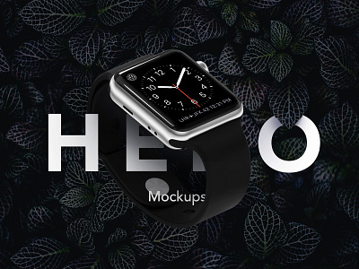 HERO iWatch Mockups