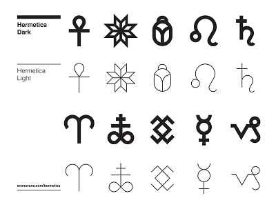 Hermetica Light font helvetica icon icon design minimal swiss symbol typography