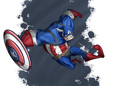 Marvel Series - #001 Captain America