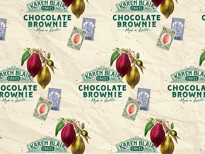 Karen Blair Cakes Brownie Wrap Packaging