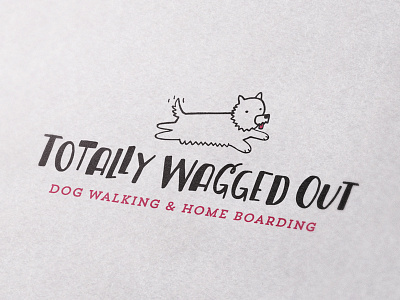 Totally Wagged Out Logo Design