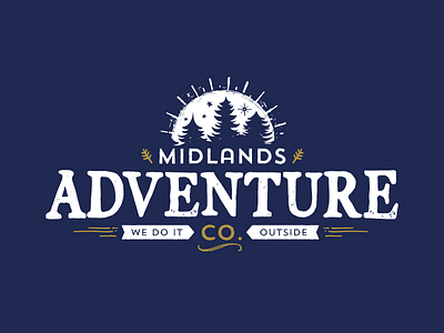 Logo Design for Midlands Adventure Co. active adventure countryside design icon logo midlands outdoor outside