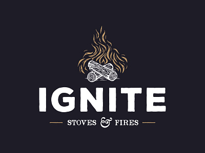 Ignite Stoves Logo Design