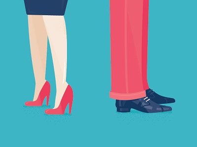 Conceptual Illustration, Divorce break conceptual divorce editorial illustration feet illustration law solicitors