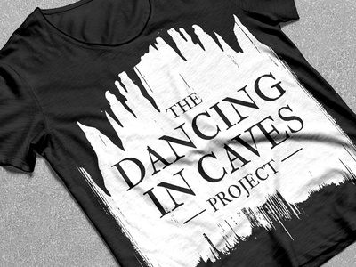 Dancing In Caves T Shirt Design cave clothing gothic rough tshirt