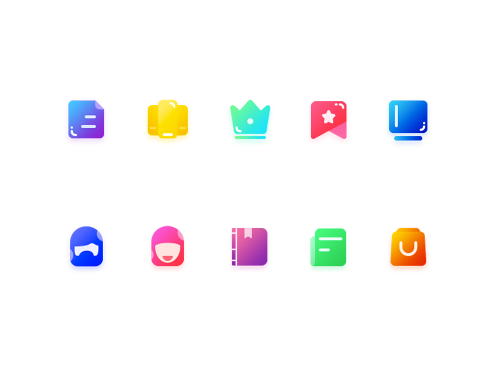 Icon Set by Ziwang on Dribbble