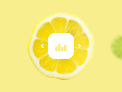 010 fruits&colors – lemon 365interactions akawizzard animation card interface microinteraction ui ux
