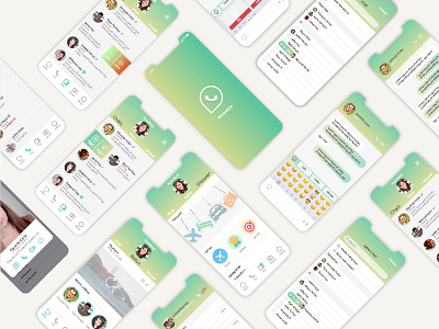 WhatsApp redesign with new features design icon message messenger mobile rebranding redesign ui usability ux whatsapp