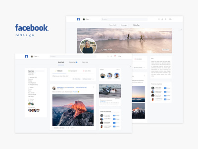 Facebook redesign