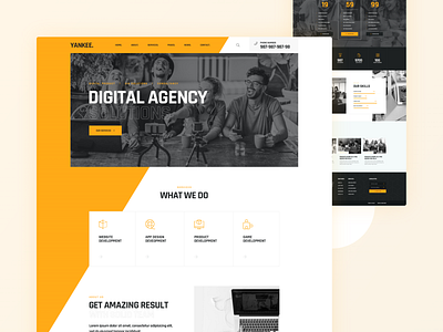 Digital Agency Website Template