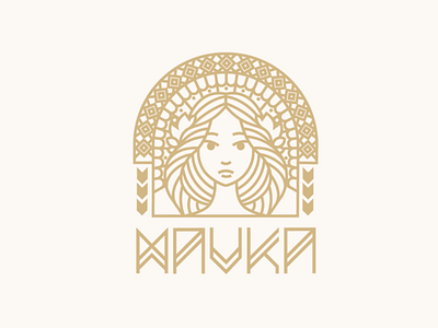 Mavka logo logo ornament restaurant ukraine