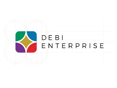 Logo PT. Debi Enterprise Indonesia brand branding company branding company logo graphic design illustation jakarta logo