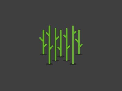 Green Grove Teeth Logo abstract clean green grove health care leaf logo medical vector