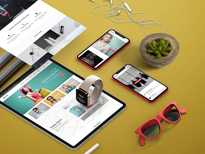 Aitix - Fashion Portfolio Multipurpose Clean Bootstrap Website T blog clean creative design ecommerce fashion store minimal portfolio