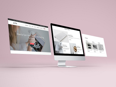 Show Case Aitix - HTML Website Template