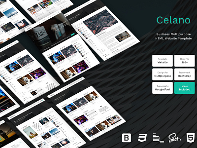 Celano - Business Multipurpose Clean Bootstrap Html Template blog clean creative ecommerce fashion store landing page minimal onepage portfolio