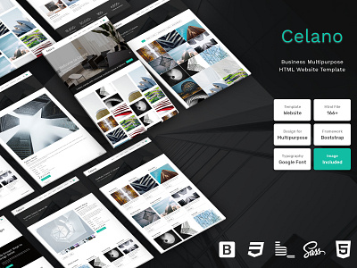 Celano - Business Multipurpose Clean Bootstrap Html Template agency blog creative ecommerce fashion store landing page minimal multipurpose parallax psd template retina
