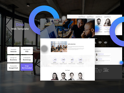 Dino Web Template