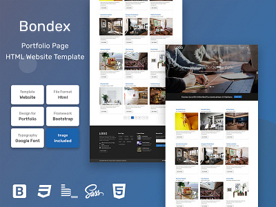 Bondex Portfolio HTML Web Template V1.0