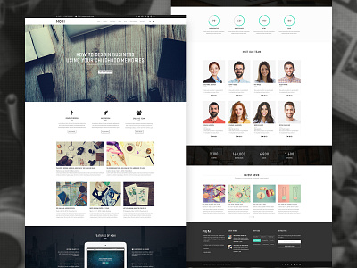 Moki - Multipurpose PSD Template