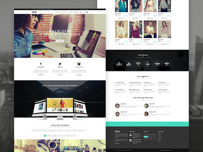 Moki - Multipurpose PSD Template