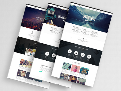 Moki - Multipurpose 126 PSD Template Option 3 Pages Showcase agency blog business clean corporate creative ecommerce fashion store landing page minimal multipurpose parallax portfolio psd template retina