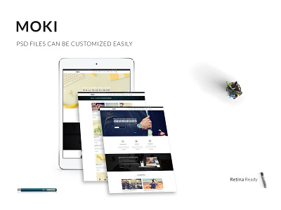 Moki - Multipurpose 126 PSD Template Showcase Option 84