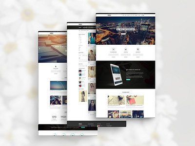 Moki - Multipurpose 126 PSD Template Showcase 89 agency blog business clean corporate creative ecommerce fashion store landing page minimal multipurpose parallax portfolio psd template retina