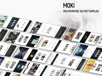 Moki - Multipurpose 126 PSD Template 98