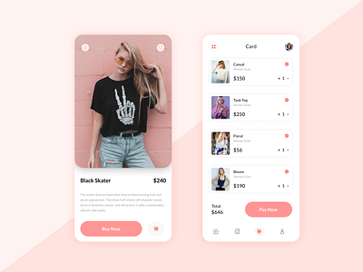 Shopping App app branding design graphic design illustration ui